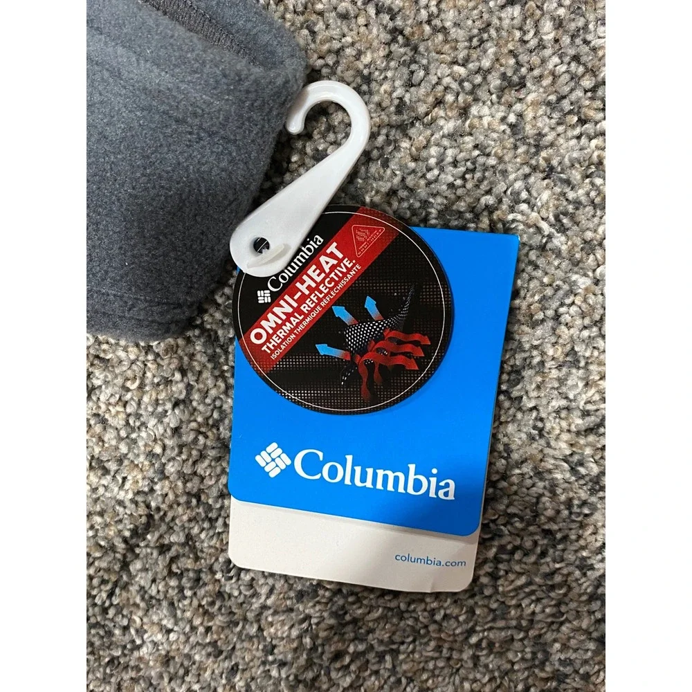 Columbia Fleece Headband L/XL Grey NWT Omni-Heat Thermal Reflective Earband
